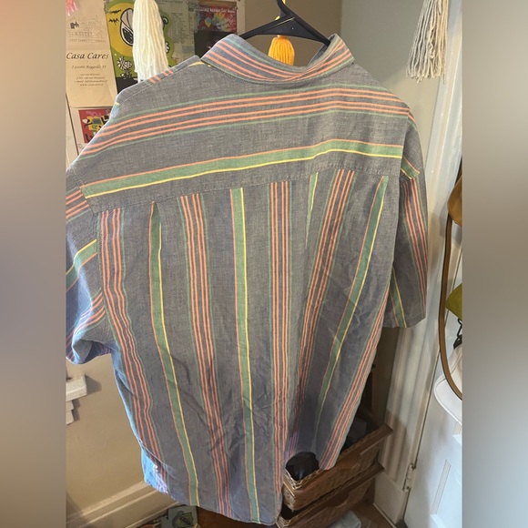 🚨LAST CHANCE Pop Color Button Down - Picture 5 of 6